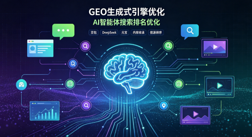 龙马潭区GEO 浪潮来袭：生成式引擎优化崛起，创作者争抢豆包、DeepSeek、元宝智能体流量入口
